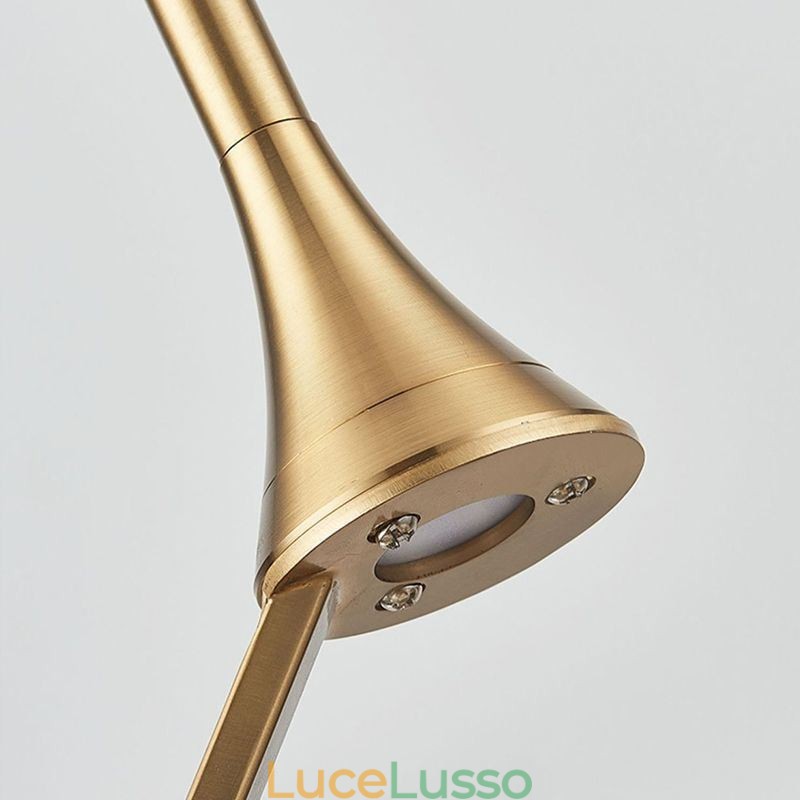 Lampada a sospensione moderna minimalista in ferro battuto e vetro lava