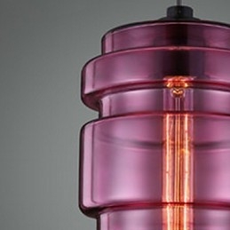Lampadario Mini Stile Moderno Contemporaneo Vetro