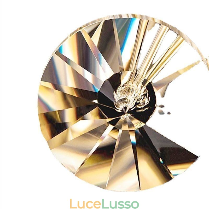 Lampada da soffitto moderna minimalista in ferro galvanizzato a forma di fiore di sole