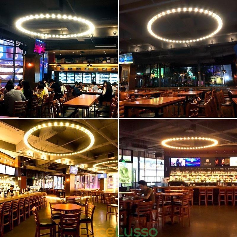 Lampada a sospensione americana, lampada da soffitto con decorazione in ferro battuto retrò