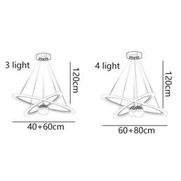 Lampada a sospensione in ferro battuto, acrilico, cielo stellato, anello, luce da soffitto