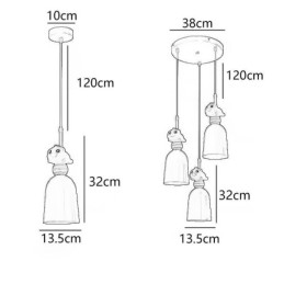 Lampada a sospensione moderna in ferro battuto, lampada da soffitto a forma di porcellino in resina rosa