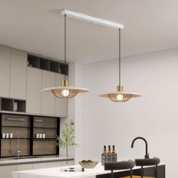 Lampada a sospensione nordica Lampada da soffitto creativa in ferro battuto con disco