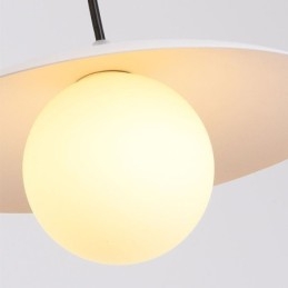 Lampada da soffitto a disco in ferro battuto G9 con pendente nordico creativo