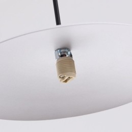 Lampada da soffitto a disco in ferro battuto G9 con pendente nordico creativo