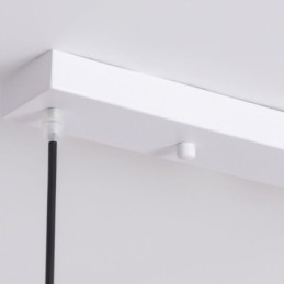 Lampada a sospensione nordica creativa G9 in ferro battuto, lampada da soffitto a forma di onda
