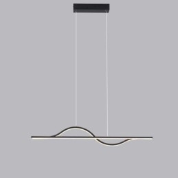 Elegante lampada a sospensione in alluminio Art Wave lampada da soffitto