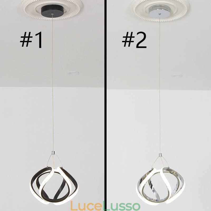 Lampada a sospensione in alluminio Art Small Pumpkin Lampada da soffitto