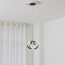 Lampada a sospensione in alluminio Art Small Pumpkin Lampada da soffitto