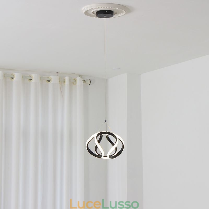 Lampada a sospensione in alluminio Art Small Pumpkin Lampada da soffitto