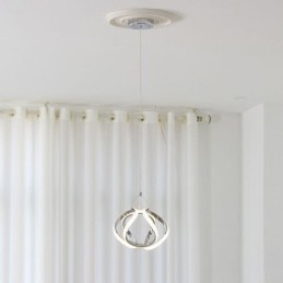 Lampada a sospensione in alluminio Art Small Pumpkin Lampada da soffitto
