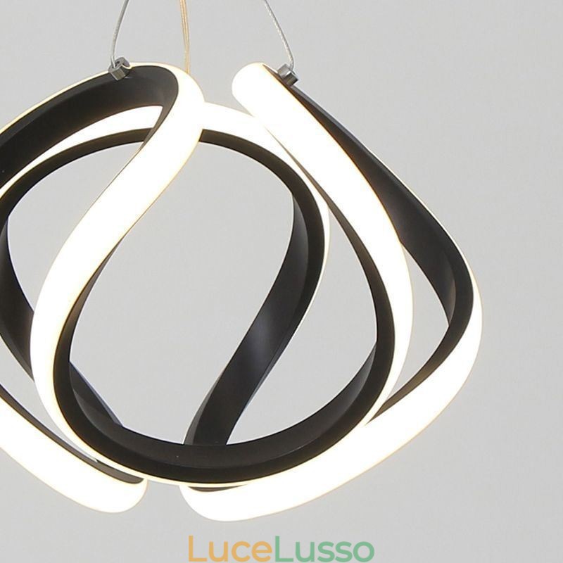 Lampada a sospensione in alluminio Art Small Pumpkin Lampada da soffitto