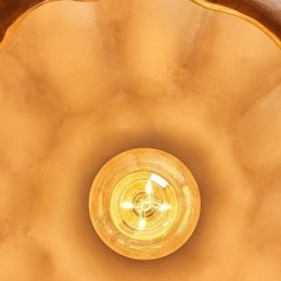 Lampada a sospensione creativa a forma di zucca, lampada da soffitto retrò giapponese