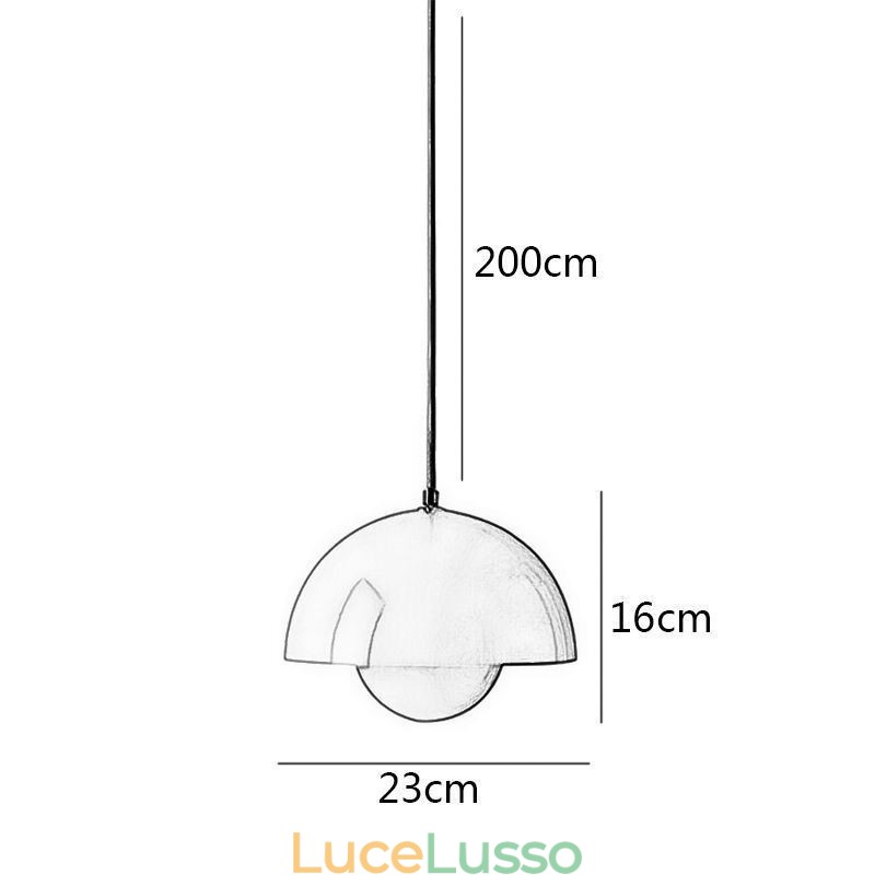 Lampada a sospensione moderna Macaron Luce decorativa a sospensione