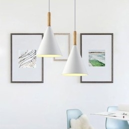 Lampada a sospensione Nordic Macaron Lampada a sospensione a testa singola