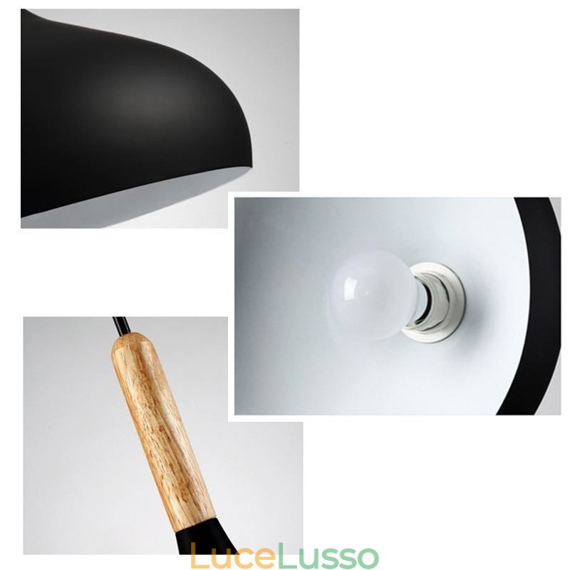 Lampada a sospensione Nordic Macaron Lampada a sospensione a testa singola