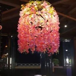 Lampadario moderno in stile industriale decorativo con luci vegetali Negozio di musica
