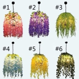Lampadario moderno in stile industriale decorativo con luci vegetali Negozio di musica