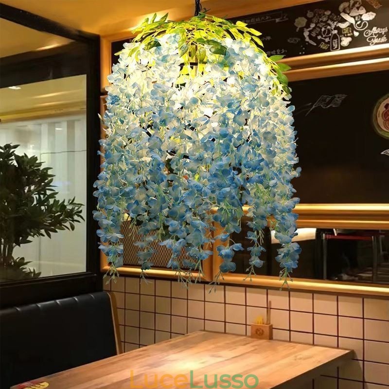 Lampadario moderno in stile industriale decorativo con luci vegetali Negozio di musica