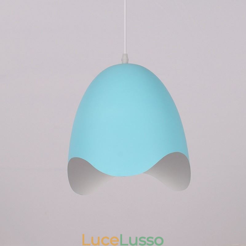 Lampada a sospensione creativa Macaron Lampada a sospensione a testa singola