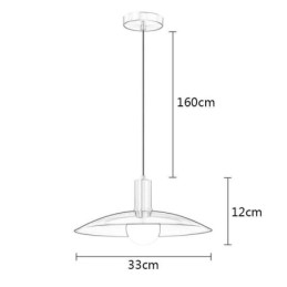 Moderna semplice lampada a sospensione lampade a sospensione