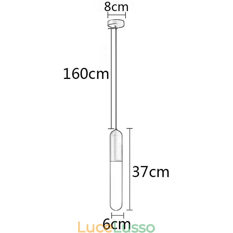 Lampada a sospensione moderna satinata Lampada a sospensione spazzolata