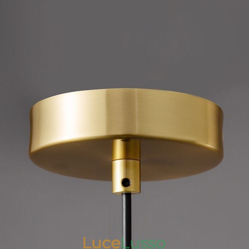 Lampada a sospensione moderna satinata Lampada a sospensione spazzolata