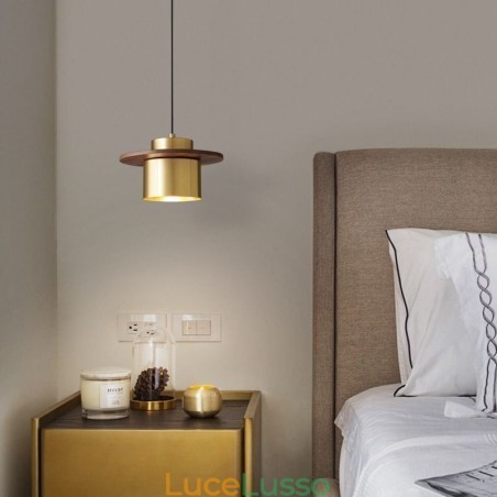 Lampada a sospensione moderna con una luce, lampada a sospensione in ottone, isola Lampada a sospensione moderna con una luce, lampada a sospensione in ottone, isola
