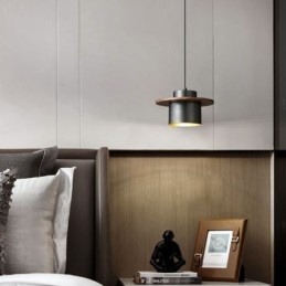 Lampada a sospensione moderna con una luce, lampada a sospensione in ottone, isola