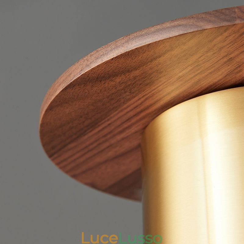 Lampada a sospensione moderna con una luce, lampada a sospensione in ottone, isola