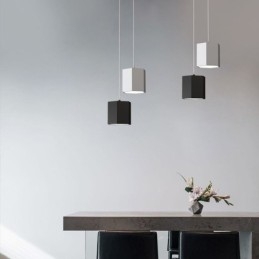 Moderna lampada a sospensione esagonale semplice lampada a sospensione