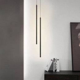 Lampada a sospensione Nordic Long Tube Lampada a sospensione Island
