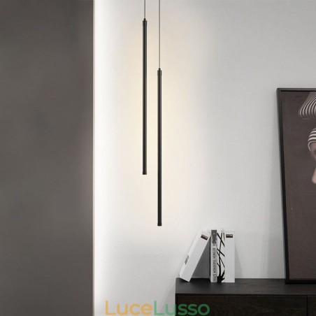 Lampada a sospensione Nordic Long Tube Lampada a sospensione Island Lampada a sospensione Nordic Long Tube Lampada a sospensione Island