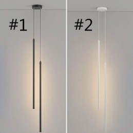 Lampada a sospensione Nordic Long Tube Lampada a sospensione Island