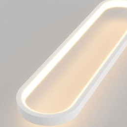 Lampada a sospensione moderna Lampada a sospensione ovale minimalista
