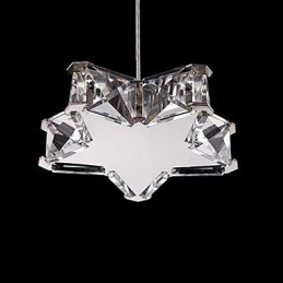 Lampadario 1 luce semplice moderno artistico pendente luce