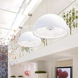 Lampade a sospensione semicircolari Lampada a sospensione minimalista nordica Cafe