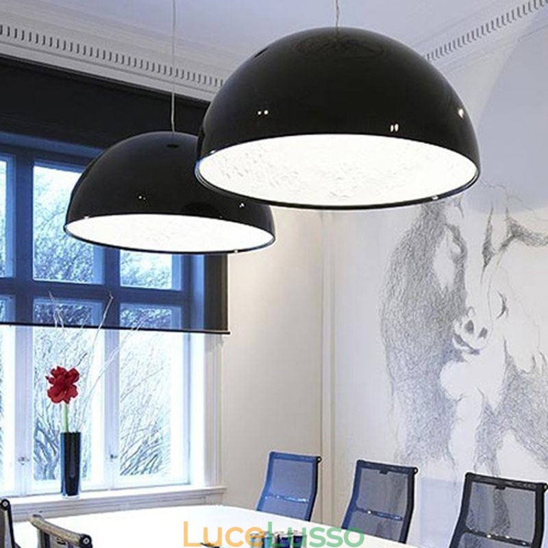 Lampade a sospensione semicircolari Lampada a sospensione minimalista nordica Cafe