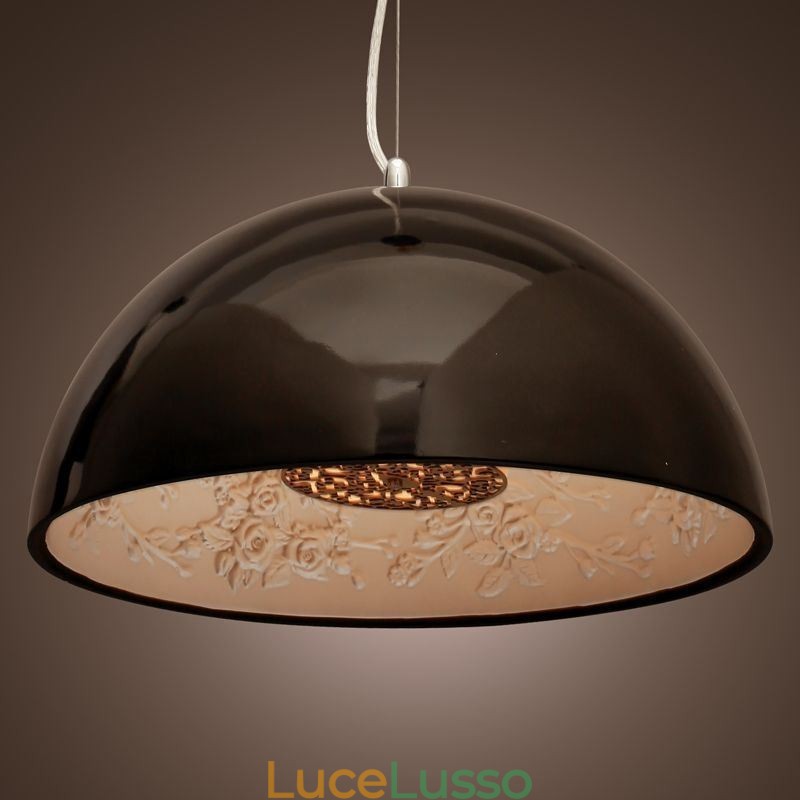 Lampade a sospensione semicircolari Lampada a sospensione minimalista nordica Cafe