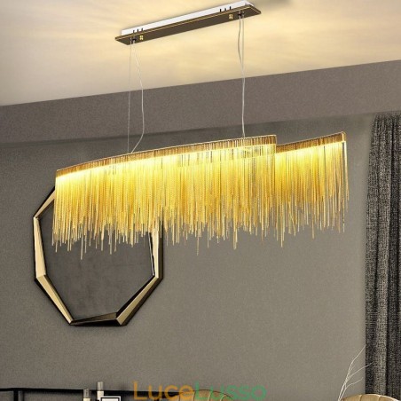 Lampada a sospensione moderna Lampada a sospensione creativa con nappa Cafe Lampada a sospensione moderna Lampada a sospensione creativa con nappa Cafe