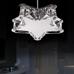 Lampadario 1 luce semplice moderno artistico pendente luce