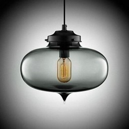 Bubble Design Pendant 1 Luce Minimalista Ferro Dipinto