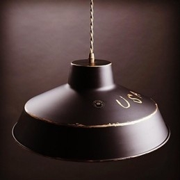 Lampadario in metallo dipinto a ciotola moderno contemporaneo tradizionale classico retrò country