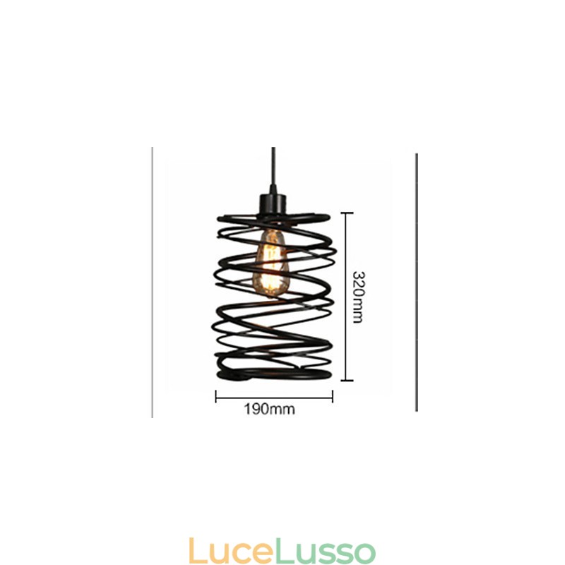 Lampadario Mini Stile Tradizionale Classico Metallo