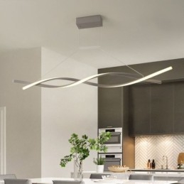 Lampada a sospensione moderna Twist Design Lampada a sospensione Sala da pranzo