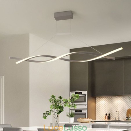 Lampada a sospensione moderna Twist Design Lampada a sospensione Sala da pranzo Lampada a sospensione moderna Twist Design Lampada a sospensione Sala da pranzo