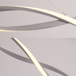 Lampada a sospensione moderna Twist Design Lampada a sospensione Sala da pranzo