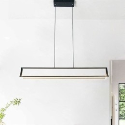 Lampada a sospensione moderna a forma di libro Illuminazione a sospensione Living