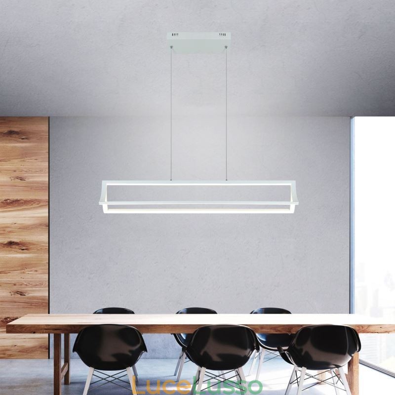 Lampada a sospensione moderna a forma di libro Illuminazione a sospensione Living