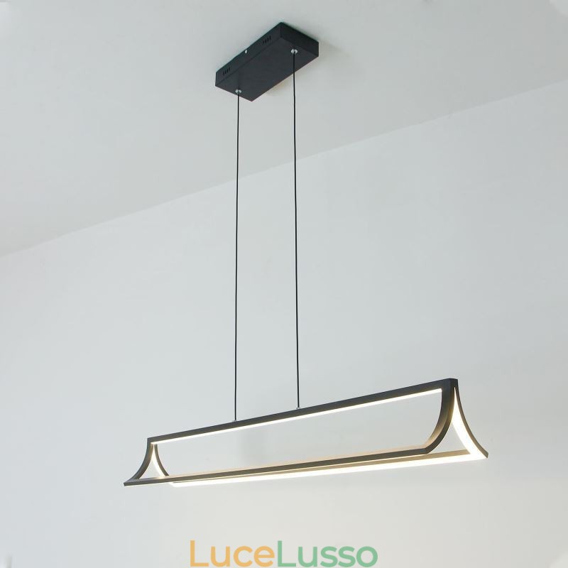 Lampada a sospensione moderna a forma di libro Illuminazione a sospensione Living